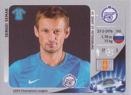2012-13 Panini UEFA Champions League Stickers #183 Sergei Semak Front