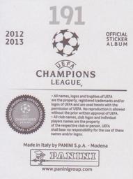 2012-13 Panini UEFA Champions League Stickers #191 Aleksandr Kerzhakov Back