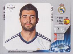 2012-13 Panini UEFA Champions League Stickers #233 Raul Albiol Front