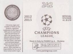 2012-13 Panini UEFA Champions League Stickers #242 Cristiano Ronaldo Back