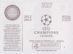 2012-13 Panini UEFA Champions League Stickers #327 Fernandinho Back