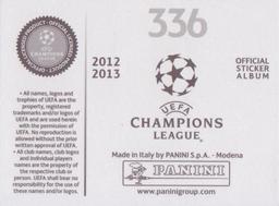 2012-13 Panini UEFA Champions League Stickers #336 Juventus Badge Back