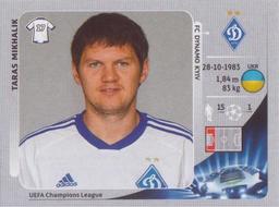 2012-13 Panini UEFA Champions League Stickers #34 Taras Mikhalik Front