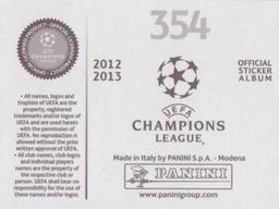 2012-13 Panini UEFA Champions League Stickers #354 FC Nordsjælland Badge Back