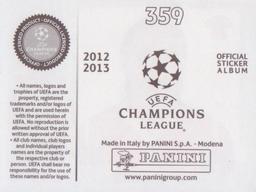 2012-13 Panini UEFA Champions League Stickers #359 Mark Gundelach Back