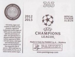 2012-13 Panini UEFA Champions League Stickers #363 Soren Christensen Back