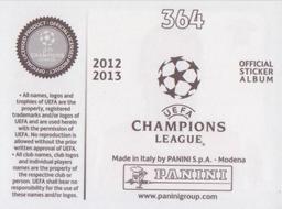 2012-13 Panini UEFA Champions League Stickers #364 Nicolai Stokholm Back