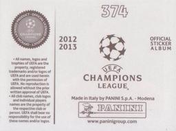 2012-13 Panini UEFA Champions League Stickers #374 Philipp Lahm Back