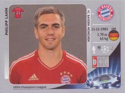 2012-13 Panini UEFA Champions League Stickers #374 Philipp Lahm Front