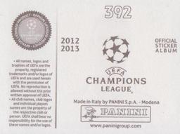 2012-13 Panini UEFA Champions League Stickers #392 Joao Pereira Back