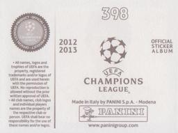 2012-13 Panini UEFA Champions League Stickers #398 David Albelda Back
