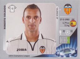 2012-13 Panini UEFA Champions League Stickers #406 Roberto Soldado Front