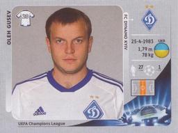 2012-13 Panini UEFA Champions League Stickers #40 Oleh Gusev Front