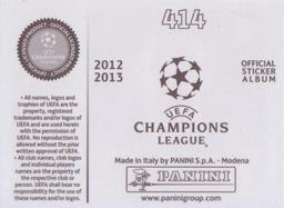 2012-13 Panini UEFA Champions League Stickers #414 Lucas Digne Back