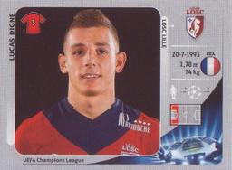 2012-13 Panini UEFA Champions League Stickers #414 Lucas Digne Front