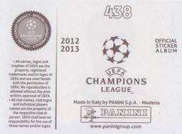 2012-13 Panini UEFA Champions League Stickers #438 Aleksandr Hleb Back