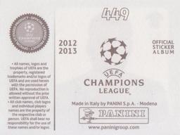 2012-13 Panini UEFA Champions League Stickers #449 Dani Alves Back