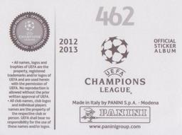 2012-13 Panini UEFA Champions League Stickers #462 SL Benfica Badge Back