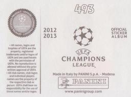2012-13 Panini UEFA Champions League Stickers #493 Welliton Back