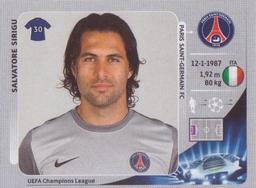 2012-13 Panini UEFA Champions League Stickers #49 Salvatore Sirigu Front