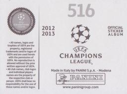 2012-13 Panini UEFA Champions League Stickers #516 Manchester United FC Badge Back