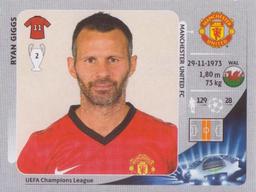 2012-13 Panini UEFA Champions League Stickers #524 Ryan Giggs Front