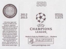 2012-13 Panini UEFA Champions League Stickers #558 Dany Nounkeu Back