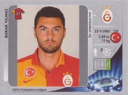 2012-13 Panini UEFA Champions League Stickers #568 Burak Yilmaz Front