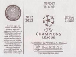 2012-13 Panini UEFA Champions League Stickers #573 Ionut Rada Back