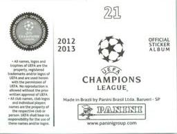 2012-13 Panini UEFA Champions League Stickers #21 Lucho Gonzalez Back