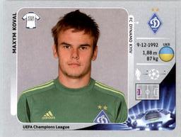 2012-13 Panini UEFA Champions League Stickers #31 Maxym Koval Front