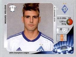 2012-13 Panini UEFA Champions League Stickers #41 Miguel Veloso Front