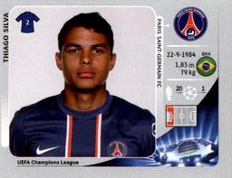 2012-13 Panini UEFA Champions League Stickers #51 Thiago Silva Front