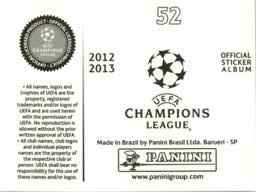 2012-13 Panini UEFA Champions League Stickers #52 Christophe Jallet Back