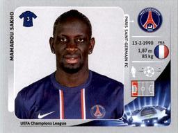 2012-13 Panini UEFA Champions League Stickers #53 Mamadou Sakho Front