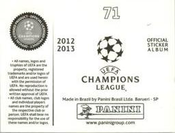 2012-13 Panini UEFA Champions League Stickers #71 Luis Ibanez Back