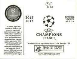 2012-13 Panini UEFA Champions League Stickers #91 Kieran Gibbs Back
