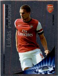 2012-13 Panini UEFA Champions League Stickers #101 Lukas Podolski Front