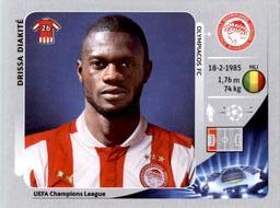 2012-13 Panini UEFA Champions League Stickers #123 Drissa Diakite Front