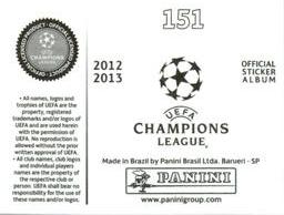 2012-13 Panini UEFA Champions League Stickers #151 Anthony Mounier Back