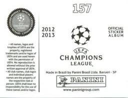 2012-13 Panini UEFA Champions League Stickers #157 Christian Abbiati Back