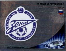 2012-13 Panini UEFA Champions League Stickers #174 FC Zenit St Petersburg Badge Front
