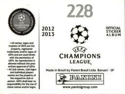 2012-13 Panini UEFA Champions League Stickers #228 Real Madrid CF Badge Back