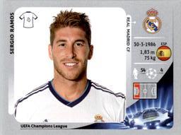 2012-13 Panini UEFA Champions League Stickers #232 Sergio Ramos Front