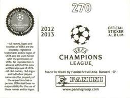 2012-13 Panini UEFA Champions League Stickers #270 Thulani Serero Back