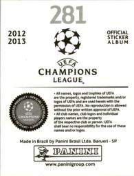 2012-13 Panini UEFA Champions League Stickers #281 Christian Eriksen Back