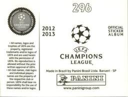 2012-13 Panini UEFA Champions League Stickers #296 Julian Schieber Back