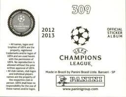 2012-13 Panini UEFA Champions League Stickers #309 John Obi Mikel Back