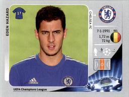 2012-13 Panini UEFA Champions League Stickers #313 Eden Hazard Front