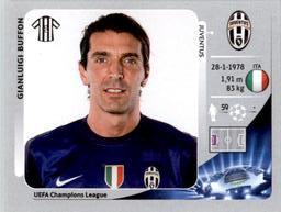 2012-13 Panini UEFA Champions League Stickers #337 Gianluigi Buffon Front